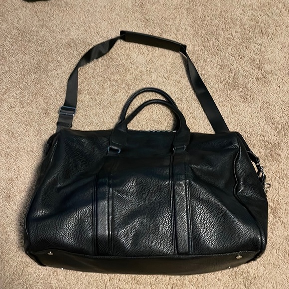 Zara Man black duffle weekender bag - Picture 1 of 3